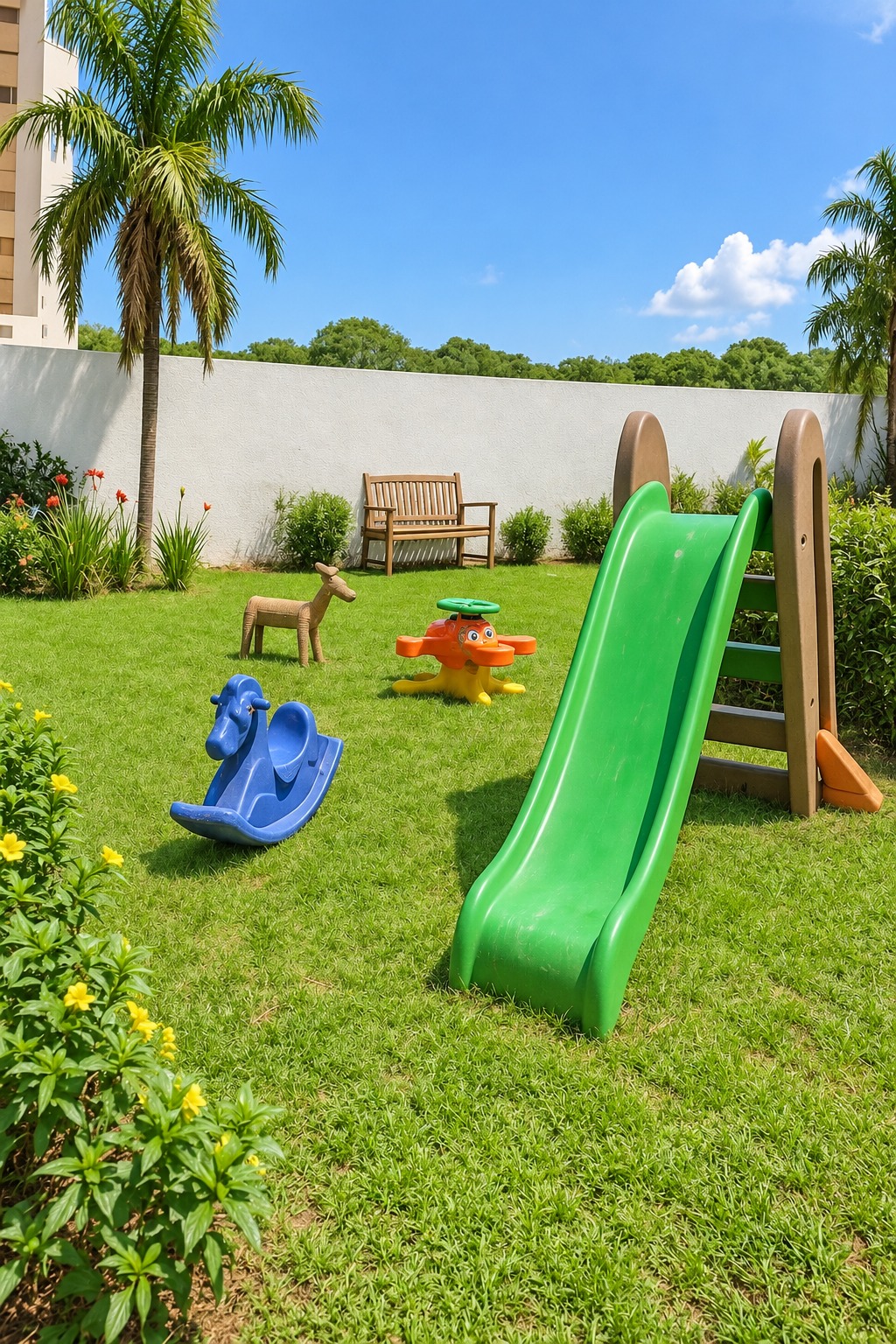 Playground do Residencial Caribe, imagem ilustrativa.